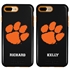 Collegiate Case for iPhone 7 Plus / 8 Plus – Hybrid Clemson Tigers - Personalized

