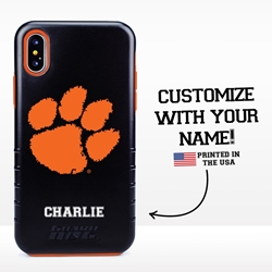 
Collegiate Case for iPhone X / XS – Hybrid Clemson Tigers - Personalized