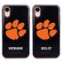 Collegiate Case for iPhone XR – Hybrid Clemson Tigers - Personalized
