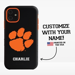 
Collegiate Case for iPhone 11 – Hybrid Clemson Tigers - Personalized