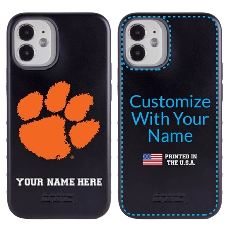 Collegiate Case for iPhone 12 Mini – Hybrid Clemson Tigers - Personalized
