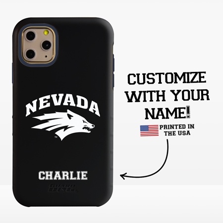Collegiate Case for iPhone 11 Pro – Hybrid Nevada Wolf Pack - Personalized
