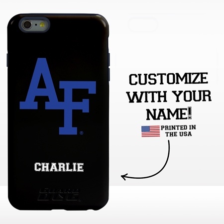 Collegiate Case for iPhone 6 Plus / 6s Plus – Hybrid Air Force Falcons - Personalized
