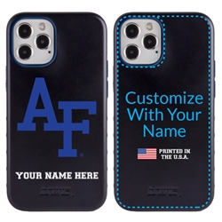 
Collegiate Case for iPhone 12 / 12 Pro – Hybrid Air Force Falcons - Personalized