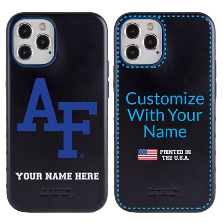 Collegiate Case for iPhone 12 / 12 Pro – Hybrid Air Force Falcons - Personalized
