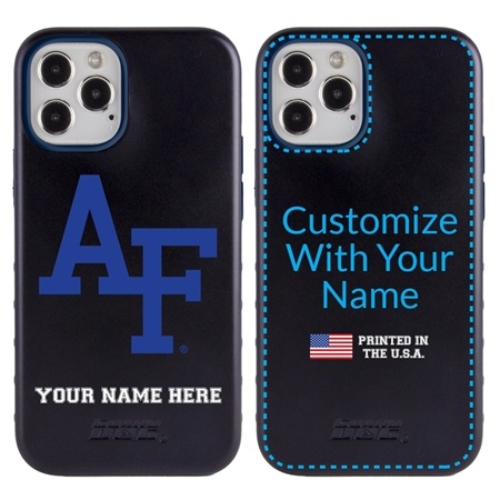 Collegiate Case for iPhone 12 Pro Max – Hybrid Air Force Falcons - Personalized
