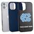 Collegiate Case for iPhone 12 Mini – Hybrid North Carolina Tar Heels - Personalized
