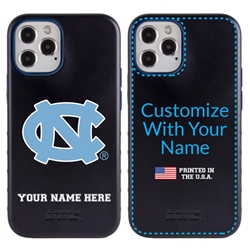 
Collegiate Case for iPhone 12 / 12 Pro – Hybrid North Carolina Tar Heels - Personalized