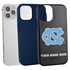 Collegiate Case for iPhone 12 / 12 Pro – Hybrid North Carolina Tar Heels - Personalized
