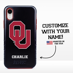 
Collegiate Case for iPhone XR – Hybrid Oklahoma Sooners - Personalized