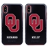 Collegiate Case for iPhone XS Max – Hybrid Oklahoma Sooners - Personalized
