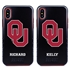 Collegiate Case for iPhone XS Max – Hybrid Oklahoma Sooners - Personalized

