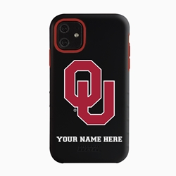 
Collegiate Case for iPhone 11 – Hybrid Oklahoma Sooners - Personalized