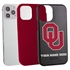 Collegiate Case for iPhone 12 Pro Max – Hybrid Oklahoma Sooners - Personalized
