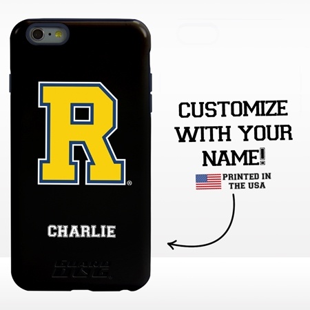 Collegiate Case for iPhone 6 Plus / 6s Plus – Hybrid Rochester Yellowjackets - Personalized
