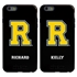 Collegiate Case for iPhone 6 Plus / 6s Plus – Hybrid Rochester Yellowjackets - Personalized

