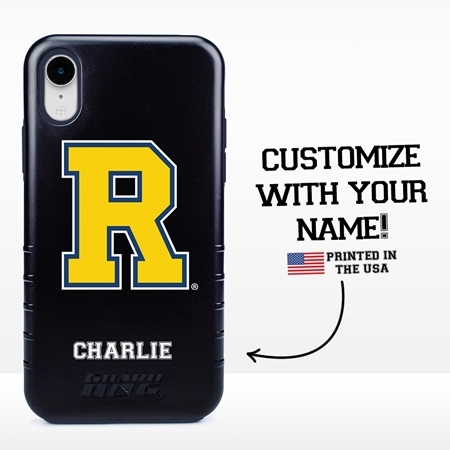 Collegiate Case for iPhone XR – Hybrid Rochester Yellowjackets - Personalized
