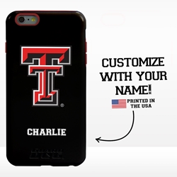
Collegiate Case for iPhone 6 Plus / 6s Plus – Hybrid Texas Tech Red Raiders - Personalized