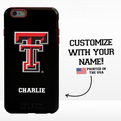 
Collegiate Case for iPhone 6 Plus / 6s Plus – Hybrid Texas Tech Red Raiders - Personalized