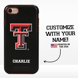 
Collegiate Case for iPhone 7 / 8 – Hybrid Texas Tech Red Raiders - Personalized