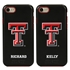 Collegiate Case for iPhone 7 / 8 – Hybrid Texas Tech Red Raiders - Personalized
