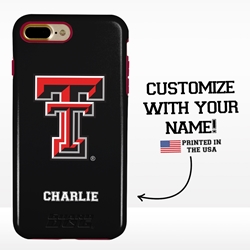 
Collegiate Case for iPhone 7 Plus / 8 Plus – Hybrid Texas Tech Red Raiders - Personalized