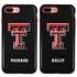 Collegiate Case for iPhone 7 Plus / 8 Plus – Hybrid Texas Tech Red Raiders - Personalized
