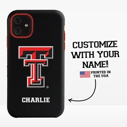 
Collegiate Case for iPhone 11 – Hybrid Texas Tech Red Raiders - Personalized