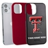 Collegiate Case for iPhone 12 Mini – Hybrid Texas Tech Red Raiders - Personalized
