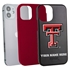 Collegiate Case for iPhone 12 Mini – Hybrid Texas Tech Red Raiders - Personalized
