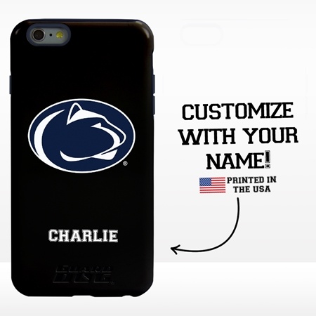 Collegiate Case for iPhone 6 Plus / 6s Plus – Hybrid Penn State Nittany Lions - Personalized
