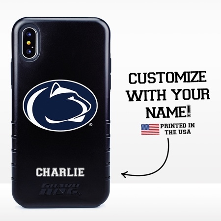 Collegiate Case for iPhone X / XS – Hybrid Penn State Nittany Lions - Personalized
