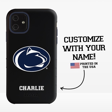 Collegiate Case for iPhone 11 – Hybrid Penn State Nittany Lions - Personalized
