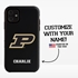 Collegiate Case for iPhone 11 – Hybrid Purdue Boilermakers - Personalized
