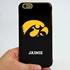 Collegiate Case for iPhone 6 Plus / 6s Plus – Hybrid Iowa Hawkeyes - Personalized
