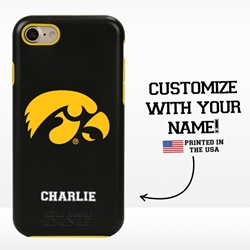 
Collegiate Case for iPhone 7 / 8 – Hybrid Iowa Hawkeyes - Personalized