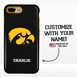 
Collegiate Case for iPhone 7 Plus / 8 Plus – Hybrid Iowa Hawkeyes - Personalized