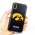 Collegiate Case for iPhone XS Max – Hybrid Iowa Hawkeyes - Personalized
