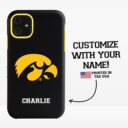 
Collegiate Case for iPhone 11 – Hybrid Iowa Hawkeyes - Personalized