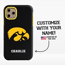 
Collegiate Case for iPhone 11 Pro Max – Hybrid Iowa Hawkeyes - Personalized