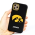 Collegiate Case for iPhone 11 Pro Max – Hybrid Iowa Hawkeyes - Personalized
