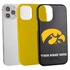 Collegiate Case for iPhone 12 / 12 Pro – Hybrid Iowa Hawkeyes - Personalized
