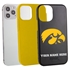 Collegiate Case for iPhone 12 / 12 Pro – Hybrid Iowa Hawkeyes - Personalized
