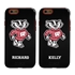 Collegiate Case for iPhone 6 / 6s  – Hybrid Wisconsin Badgers - Personalized
