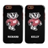 Collegiate Case for iPhone 6 / 6s  – Hybrid Wisconsin Badgers - Personalized
