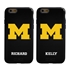 Collegiate Case for iPhone 6 / 6s  – Hybrid Michigan Wolverines - Personalized
