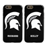 Collegiate Case for iPhone 6 / 6s  – Hybrid Michigan State Spartans - Personalized
