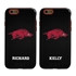 Collegiate Case for iPhone 6 / 6s  – Hybrid Arkansas Razorbacks - Personalized
