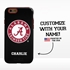 Collegiate Case for iPhone 6 / 6s  – Hybrid Alabama Crimson Tide - Personalized
