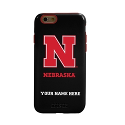 
Collegiate Case for iPhone 6 / 6s  – Hybrid Nebraska Cornhuskers - Personalized